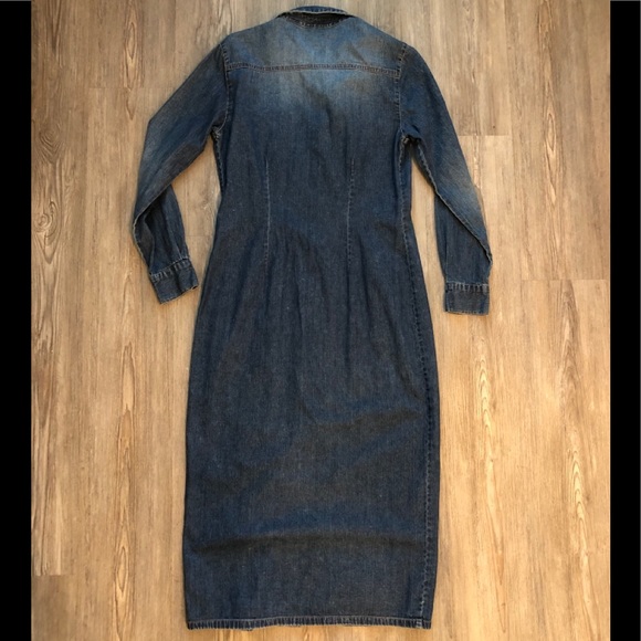 Vintage Moda International Denim Dress - Picture 6 of 9